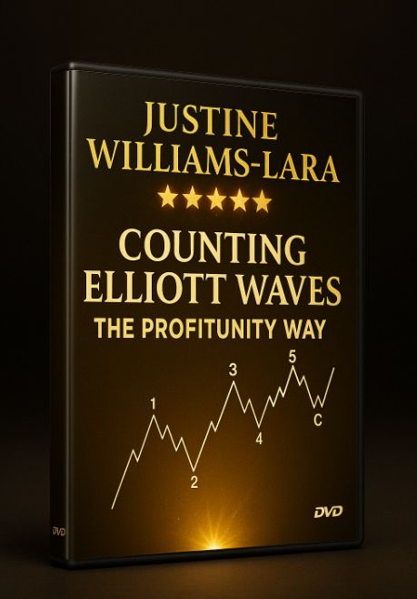 justine williams-lara, counting elliott waves dvd, profitunity elliott wave, bill williams elliott wave, elliott wave simplified, trading chaos wave count, profitunity system dvd, elliott wave education, awesome oscillator wave theory